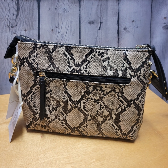 JESSICA SIMPSON Python Print Crossbody - Picture 4 of 7